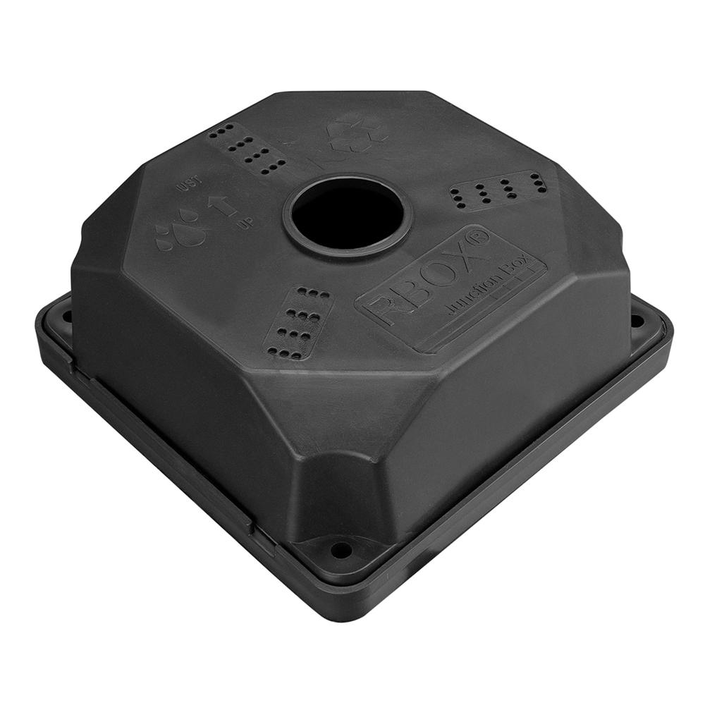 RBOX BUAT SİYAH OUTDOOR JUNCTION BOX (10 X 10 CM) - Toptan Harddisk